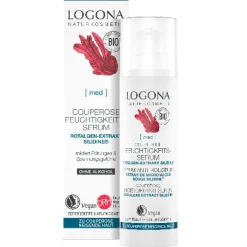 LOGONA Hagel Nature|Gesicht|Couperose Feuchtigkeits Serum Rotalgenextrakt 30 ml