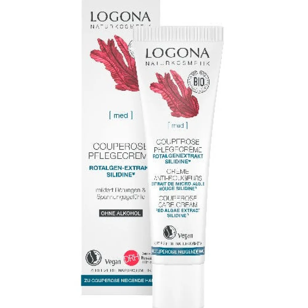 Couperose Pflegecreme Rotalgenextrakt 30 ml-LOGONA Outlet
