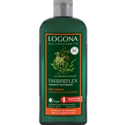 Farbreflex Shampoo Rot-Braun Bio-Henna 250 ml-LOGONA Discount
