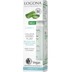 LOGONA Hagel Nature|Gesicht|Hyaluron Hydro Fluid Bio-Aloe Vera & Hyaluronsäure 30 ml