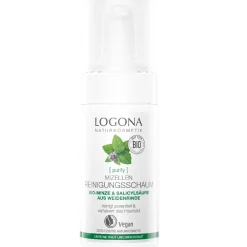 LOGONA Hagel Nature|Gesicht|Mizellen Reinigungsschaum Bio-Minze & Salicylsäure 100 ml