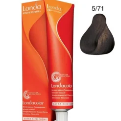 Londa Tönung^Demi-Permanent Color Creme 5/71 Hellbraun Braun-Asch 60 ml