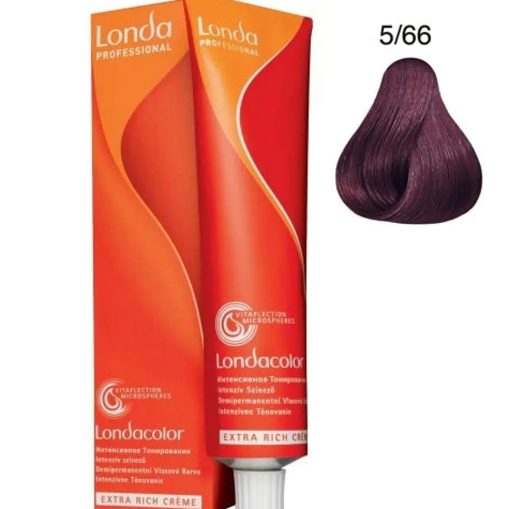 Demi-Permanent Color Creme 5/66 Hellbraun Violett intensiv 60 ml-Londa Online