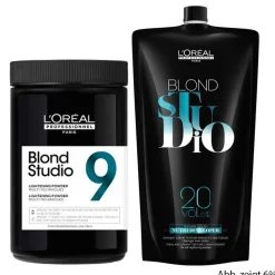 L'Oréal Professionnel Paris Haarfarbe|Blondierung|L'Oréal Professionell Paris Blond Studio Set 12%