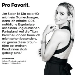 L'Oréal Professionnel Paris Haarfarbe^L'Oréal Professionnel Dia Color Titan Brown 6.35 Dunkelblond Gold Mahagoni 60 ml