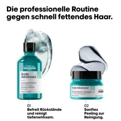 L'Oréal Professionnel Paris Haarkur|Série Expert Scalp Advanced Anti-Oiliness 2in1 Deep Purifier Clay 250 ml