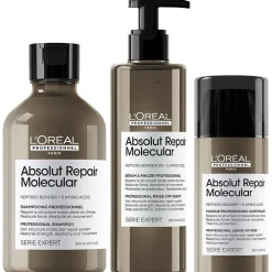 Serie Expert Absolut Repair Molecular Pflegetrio Bundle-L'Oréal Professionnel Paris New