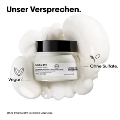 L'Oréal Professionnel Paris Haarkur|Serie Expert Metal DX Maske, für coloriertes und geschädigtes Haar, langanhaltende Farben & Glanz 250 ml