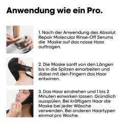 L'Oréal Professionnel Paris Reparatur & Stärkung| Haarkur^Serie Expert Absolut Repair Molecular Maske 250 ml