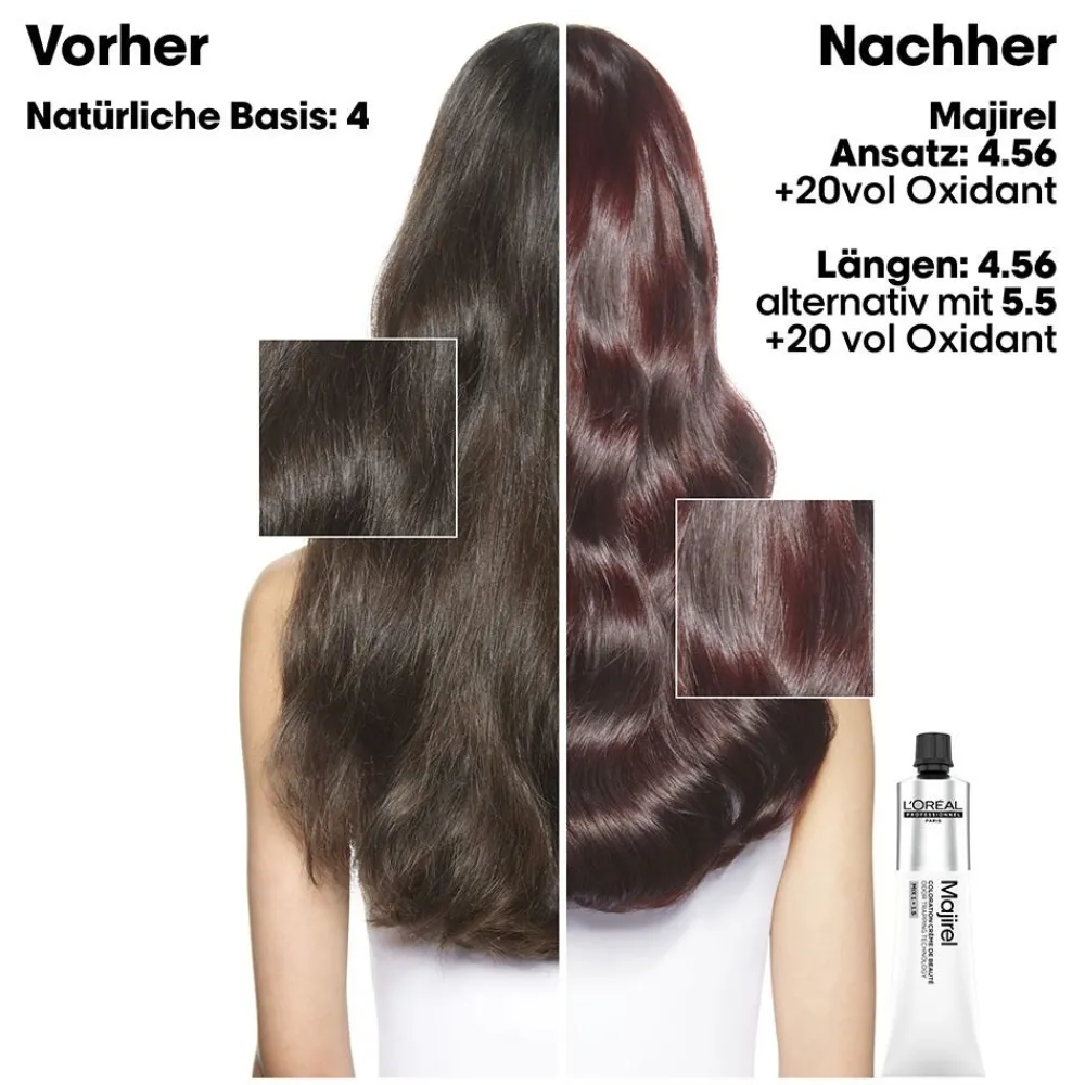 L'Oréal Professionnel Paris Haarfarbe^Majirel Mix 4.8 Mittelbraun Mocca 60 ml
