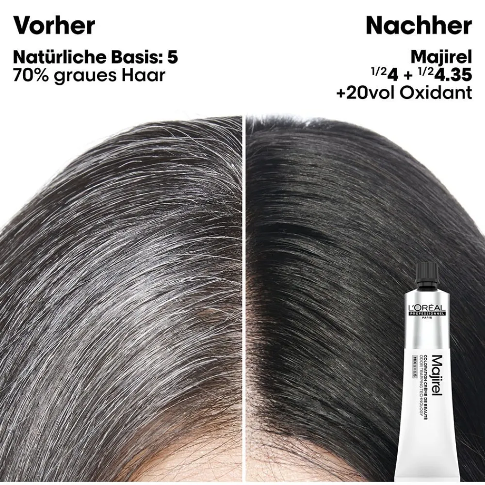 L'Oréal Professionnel Paris Haarfarbe^Majirel Mix 4.8 Mittelbraun Mocca 60 ml