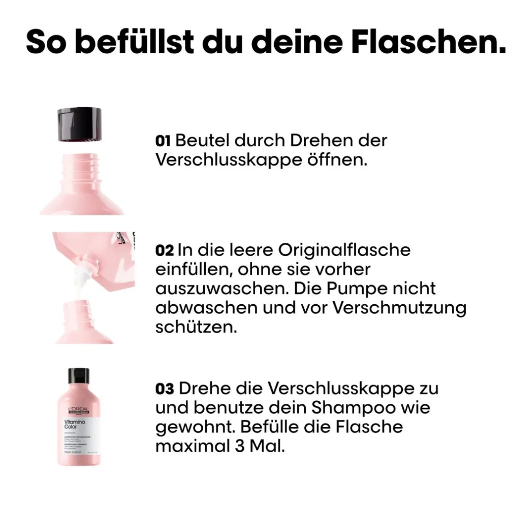 L'Oréal Professionnel Paris Shampoo|Serie Expert Vitamino Color Shampoo Refill 500 ml