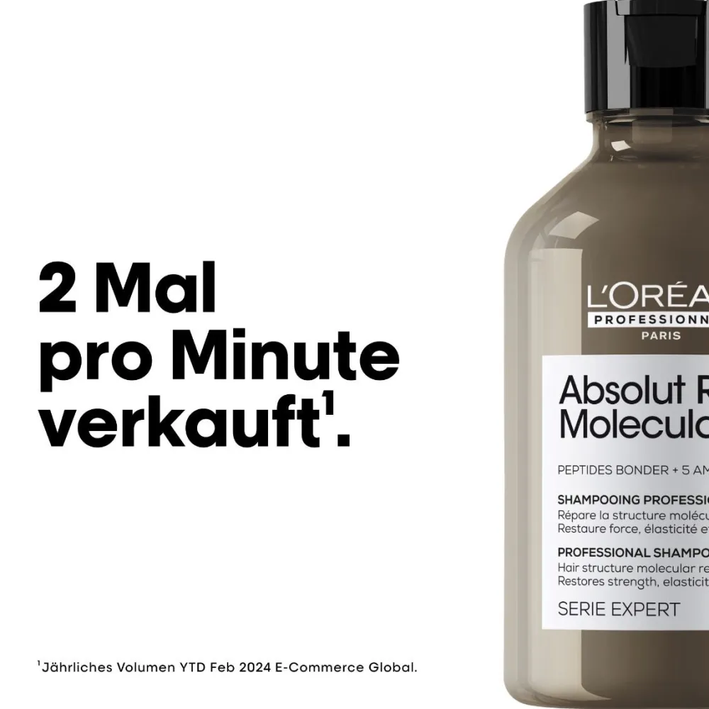 L'Oréal Professionnel Paris Shampoo|Serie Expert Absolut Repair Molecular Shampoo 300 ml