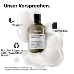 L'Oréal Professionnel Paris Shampoo|Serie Expert Absolut Repair Molecular Shampoo Refill 500 ml