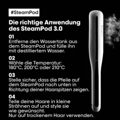 L'Oréal Professionnel Paris Glätteisen|Glätteisen^L'Oréal Professionnel SteamPod Styler 3.0