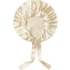 Lotta Curls Umhänge & Hauben^Silk Bonnet Seidenhaube Champagne