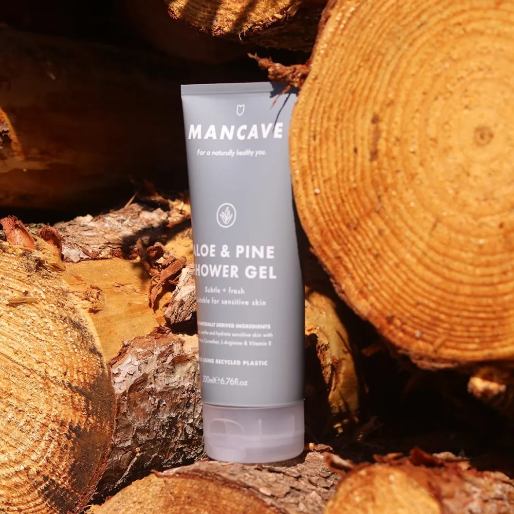 Aloe & Pine Shower Gel 200 ml-ManCave