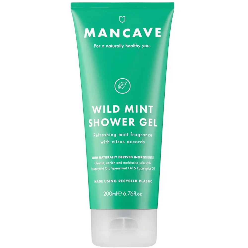 Wild Mint Shower Gel 200 ml-ManCave New