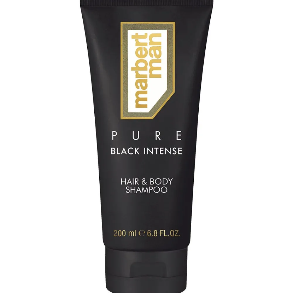 MARBERT Shampoo|Hautpflege|Man Pure Black Intense Hair & Body Shampoo 200 ml