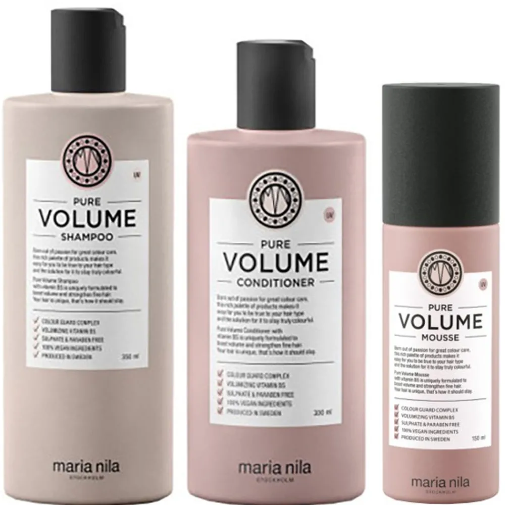 Maria Nila Conditioner| Shampoo|Pure Volume Pflegeset