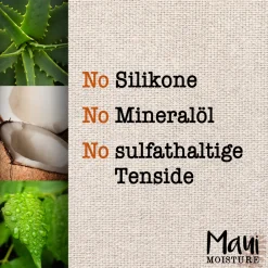 Maui Hagel Nature| Shampoo|Moisture Curl Quench & Coconut Oil Shampoo 385 ml