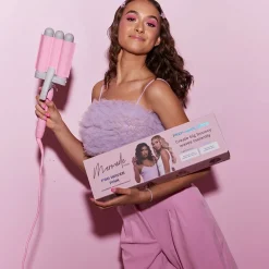 Mermade Hair Lockenstab|Pro Waver 32 mm Pink