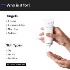 Minimalist Gesicht|Marula Oil 05% Moisturizer 50 g