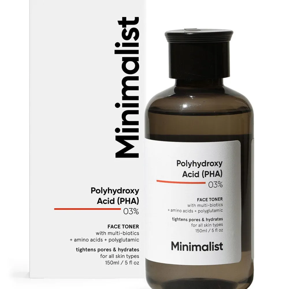 Polyhyd Acid (PHA) 03% Face Toner 150 ml-Minimalist Best