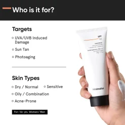 Minimalist Uv-Schutz & Pflege|Gesicht|SPF 50  Sunscreen 50 g