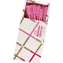 Miss Lashes Gesicht^Mascarabürsten rosa 100 Stück