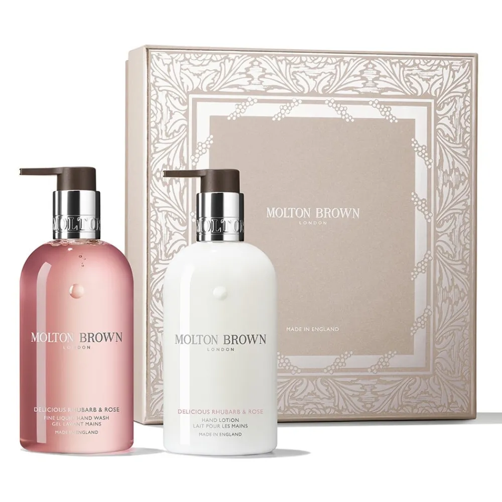 Molton Brown Hand & Fuß|Delicious Rhubarb & Rose Handpflegeset
