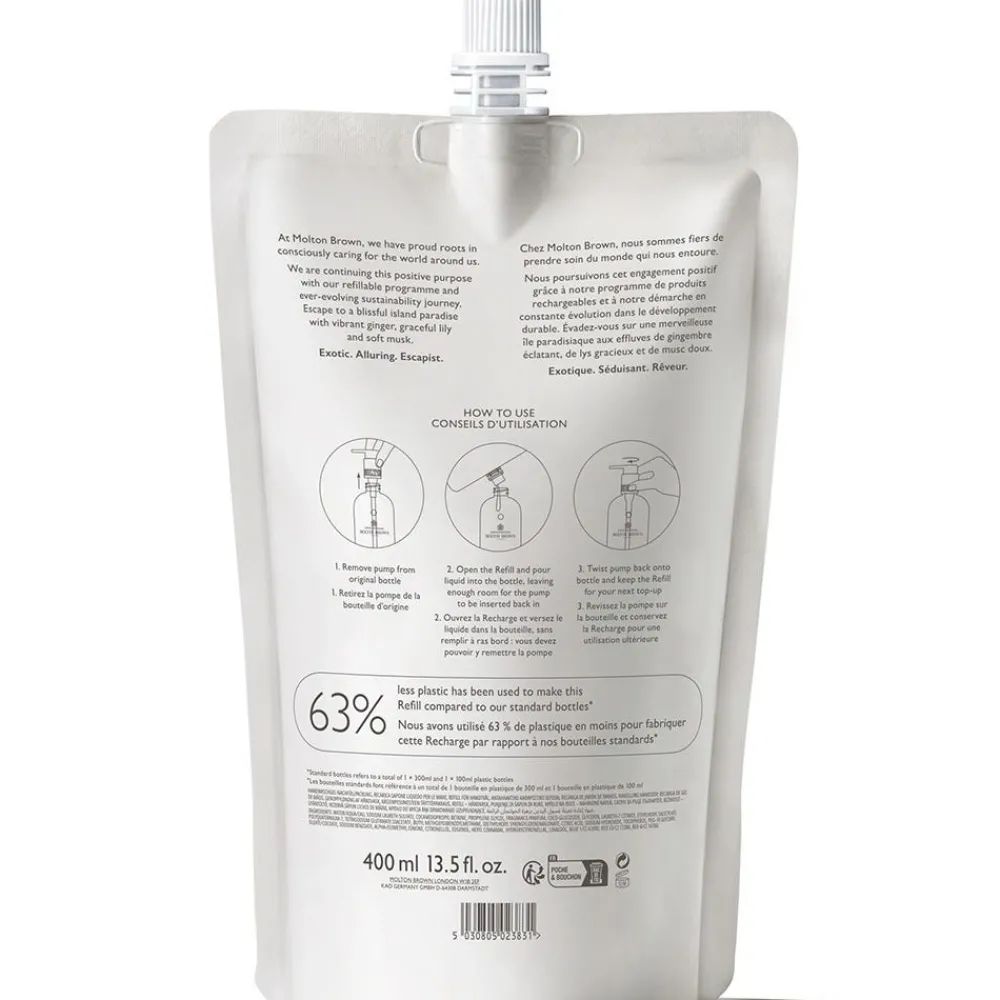 Molton Brown Hand & Fuß^HEAVENLY GINGERLILY Hand Wash Refill 400 ml