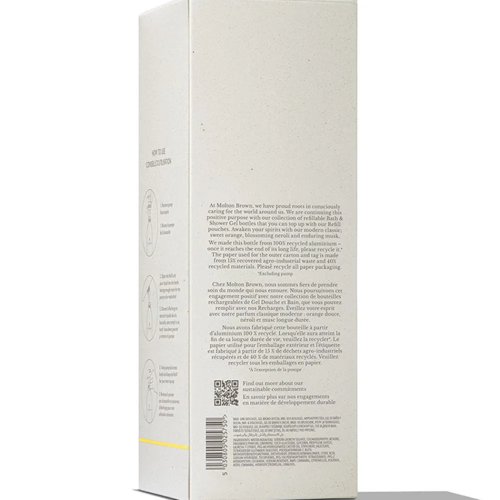 Orange & Bergamot Infinite Bottle 400 ml-Molton Brown Hot