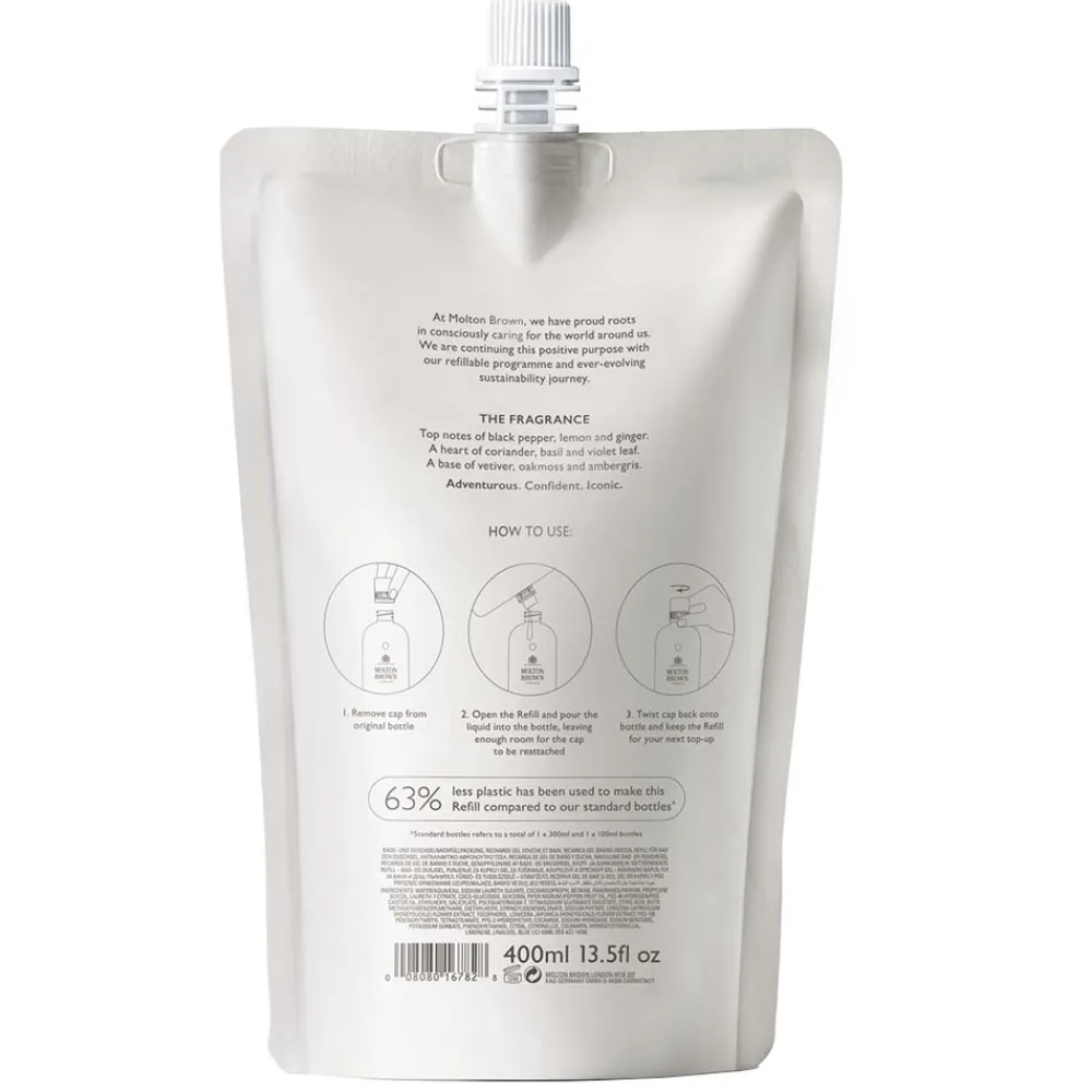 Molton Brown Körper|Re-Charge Black Pepper Bodywash Refill 400 ml