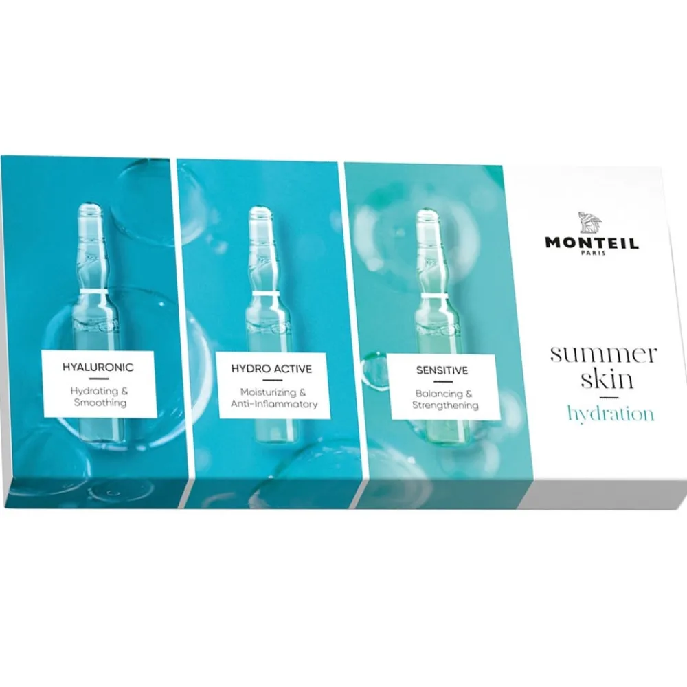 Monteil Paris Gesicht|Gesicht|Summerskin Hydration Ampoule Set