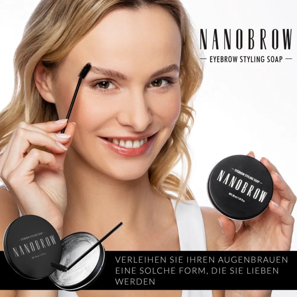 Nanobrow Augenbrauen|Eyebrow Styling Soap 30 g