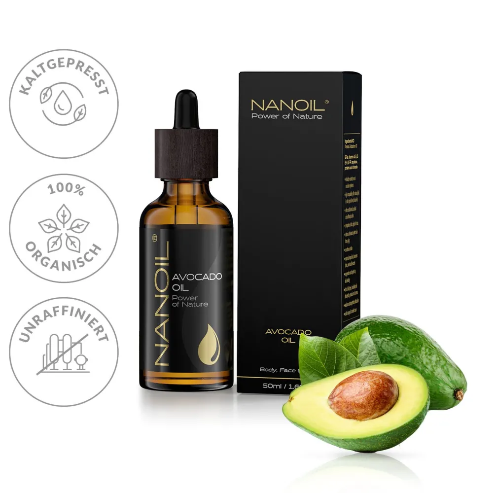 Avocado Oil 50 ml-Nanoil Hot