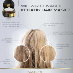 Nanoil Haarkur|Keratin Hair Mask 300 ml