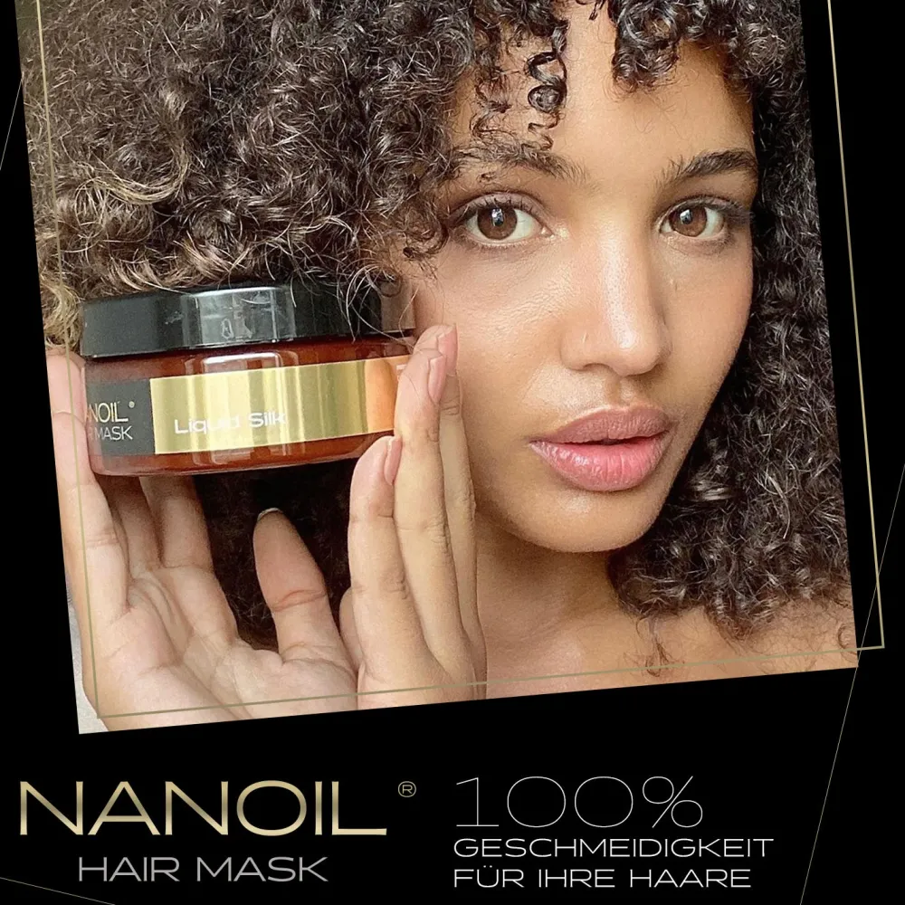 Liquid Silk Hair Mask 300 ml-Nanoil Discount