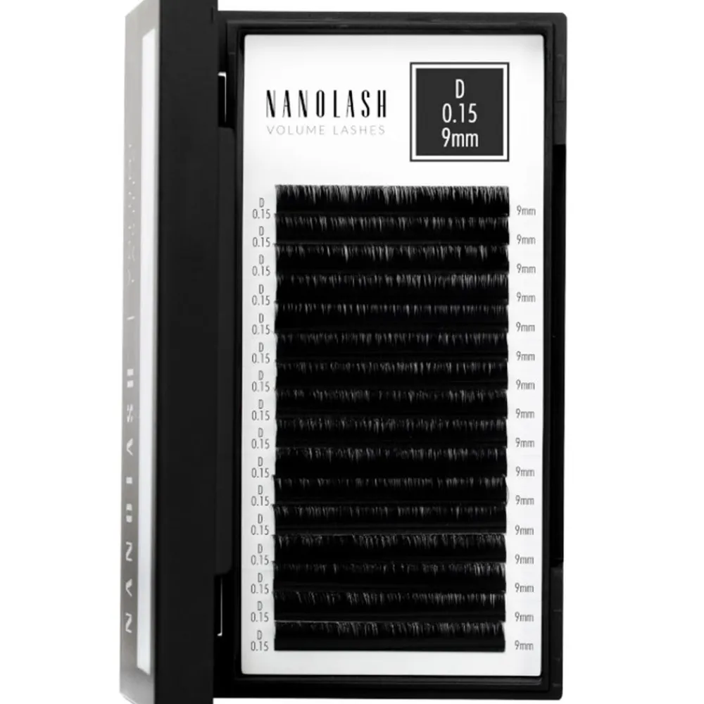 Volume Lashes 0.15 D 9mm-Nanolash Best