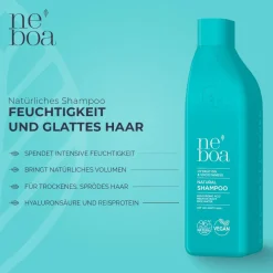 Hydrating & Smooth Natural Shampoo 300 ml-neboa Sale