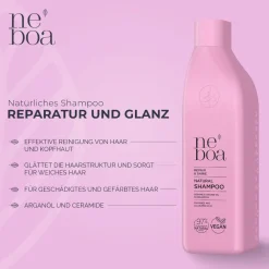neboa Hagel Nature| Shampoo|Repair & Shine Natural Shampoo 300 ml