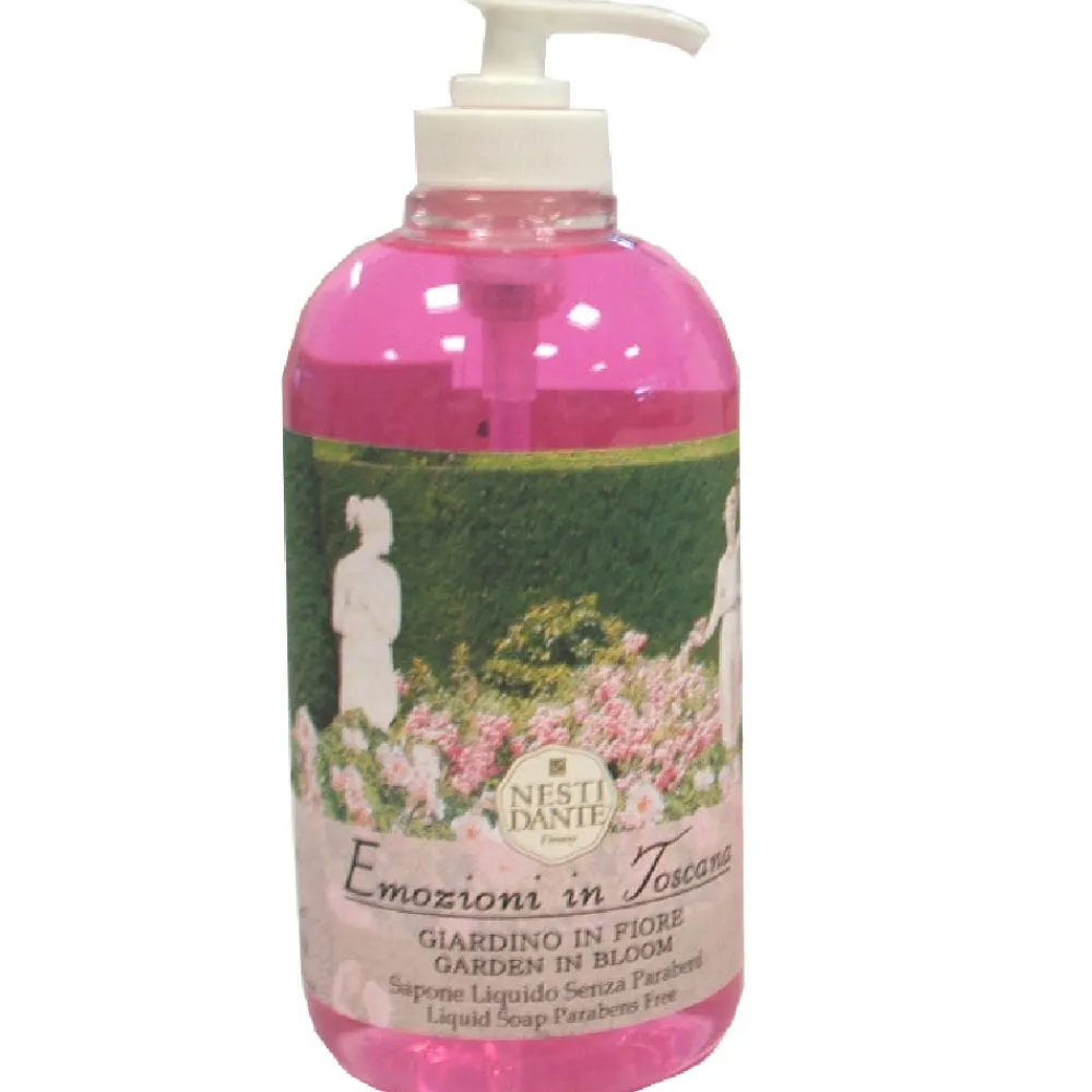 Nesti Dante Hagel Nature|Hand & Fuß^Emozioni in Toscana Garden in Bloom Liquid Soap 500 ml