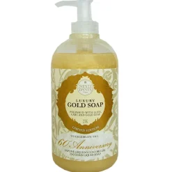 Luxury Gold Leaf Liquid Soap 500 ml-Nesti Dante New
