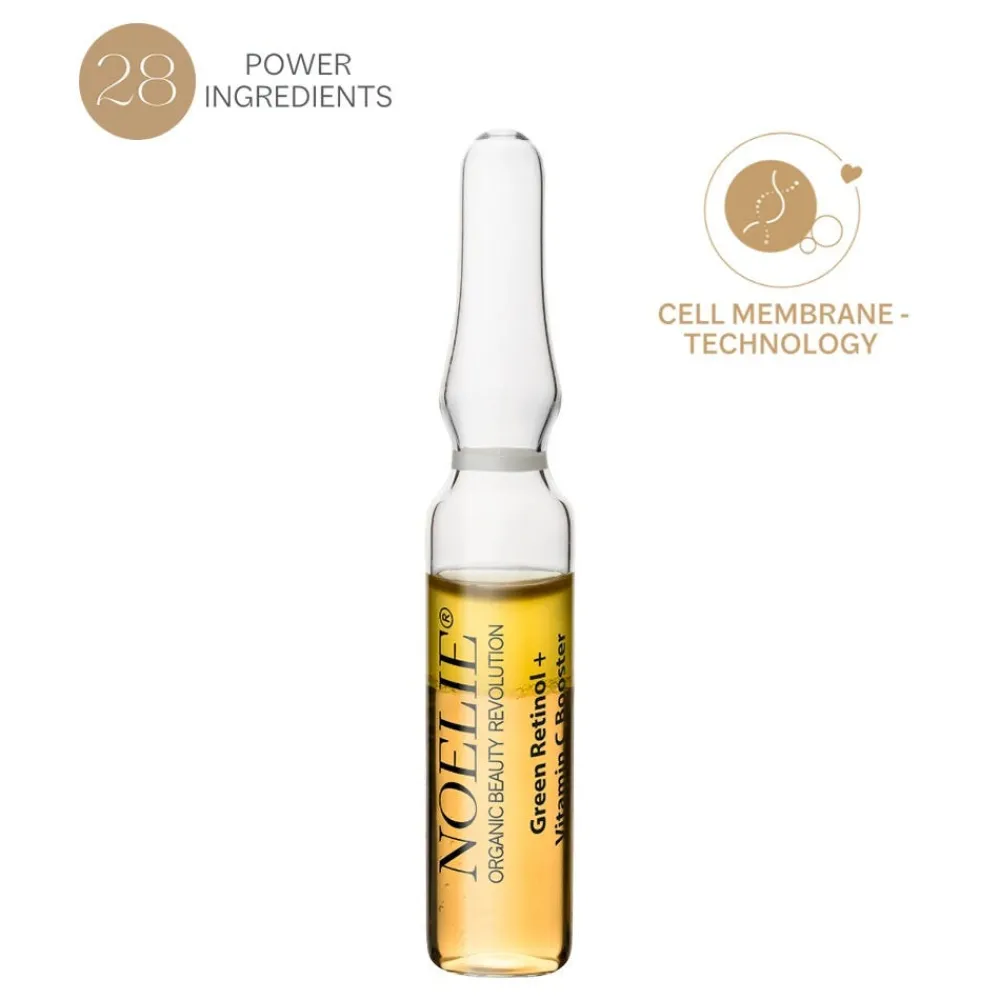 NOELIE Gesicht|Hagel Nature|Green Retinol + Vitamin C Booster 7 Stück