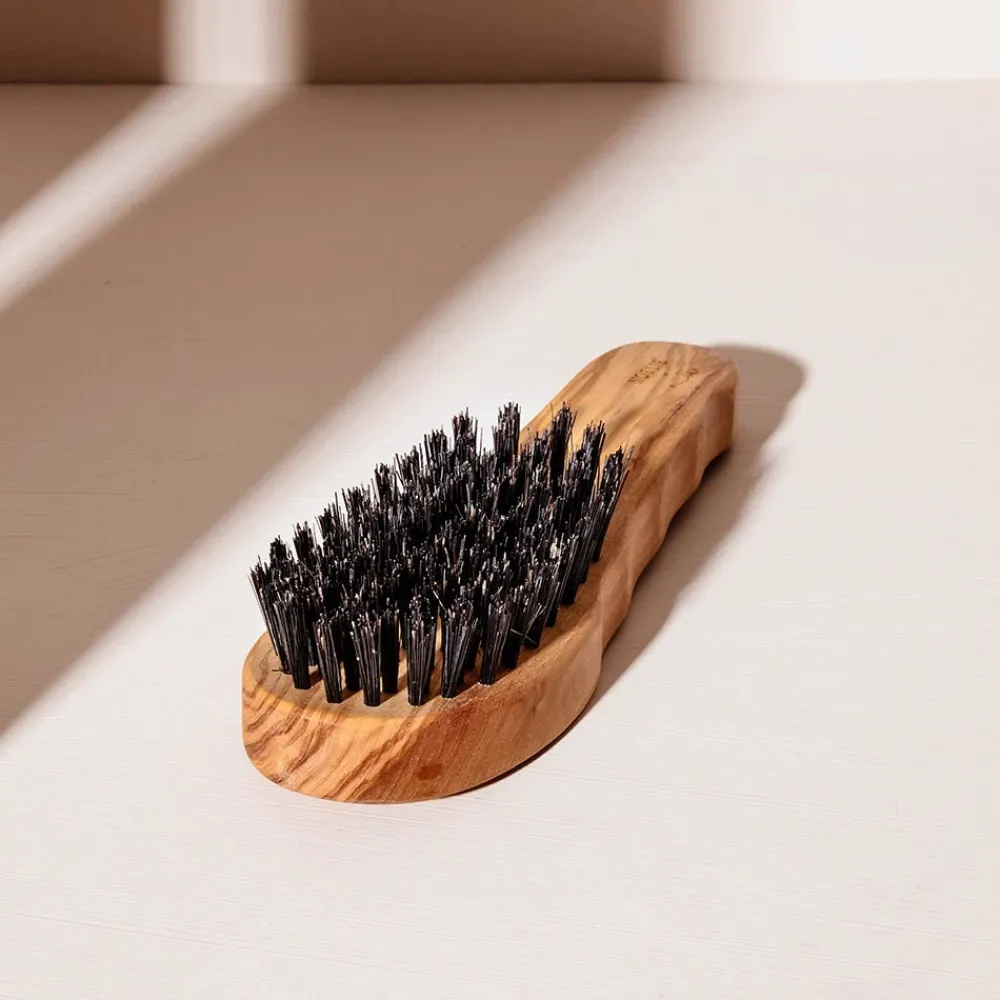 Wildschweinborstenbürste Olivenholz-NOELIE Online