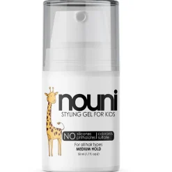 nouni Hagel Nature| Styling-Gel & Creme|Haargel für Kinder und Kleinkinder 50 ml