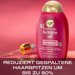 OGX Hagel Nature| Conditioner|Anti Breakage Keratin Oil Conditioner 385 ml