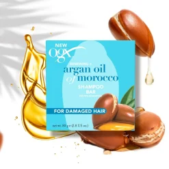 Argan Oil Shampoo Bar 80 g-OGX New