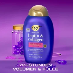 OGX Hagel Nature| Conditioner|Thick & Full Biotin & Collagen Conditioner 385 ml